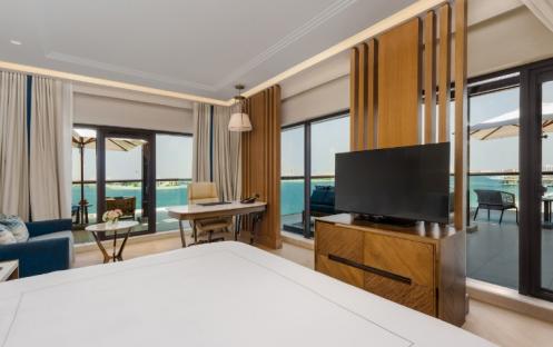 Taj Exotica - Grand Luxury Suite with Open Jacuzzi Bedroom